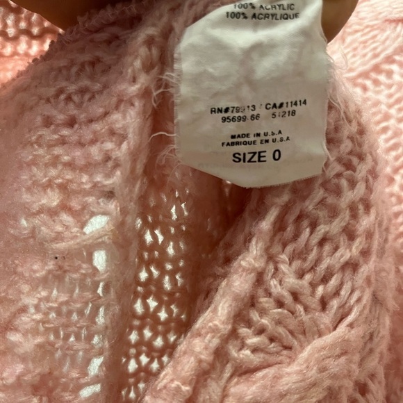 COPY - MOTHERHOOD MATERNITY BEAUTIFUL SOFT KNITTED SOFT PINK COVERUP PATTERN PO… - Picture 5 of 11